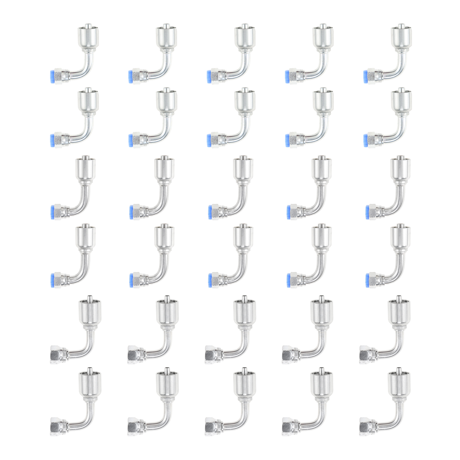Hydraulic Hose Crimper 2 Inch - 10PCS 3/8 o 1/2 o 1/4