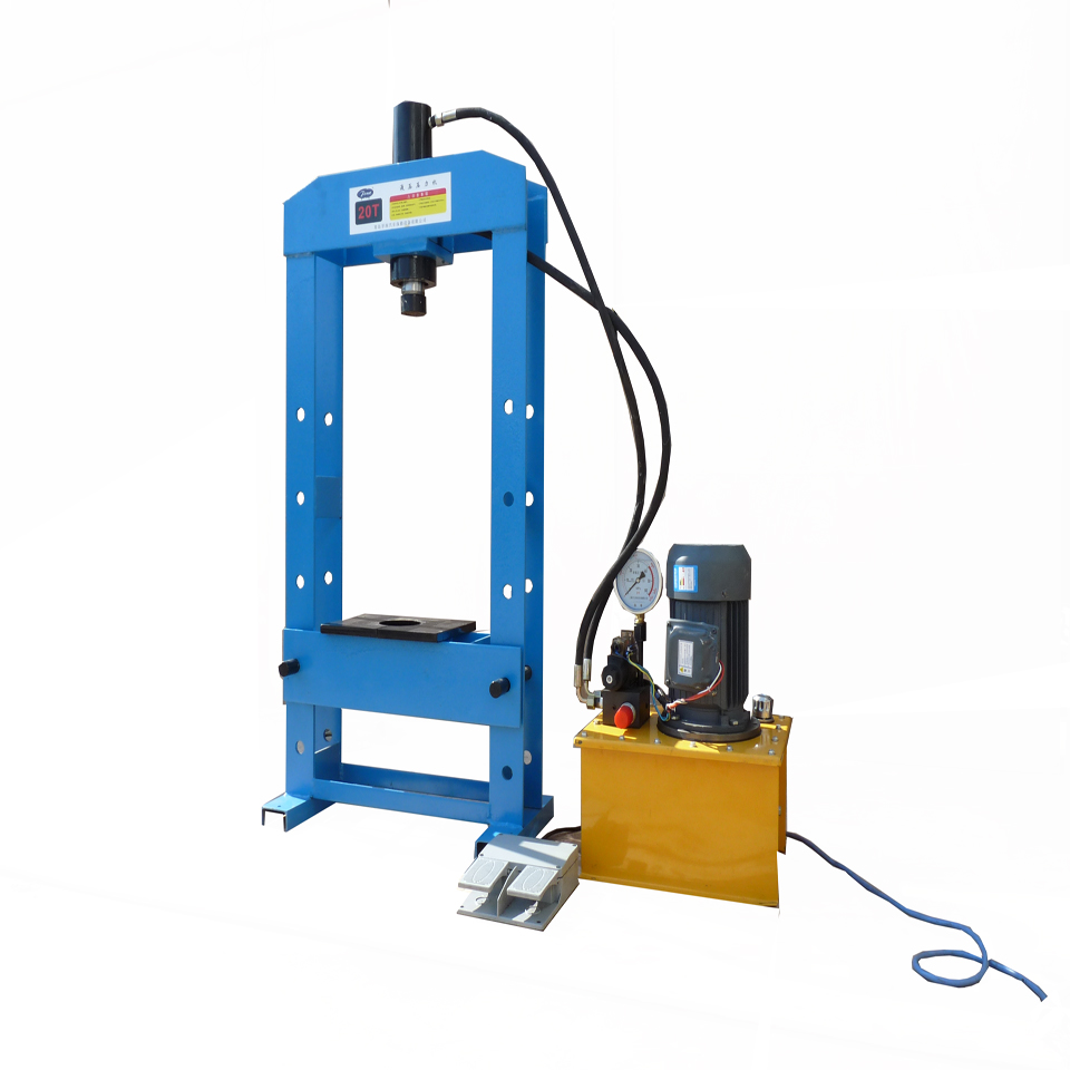 Hydraulic Press 20 Ton Shop Press - Prensa Hidráulica Eléctrica de Alta Calidad