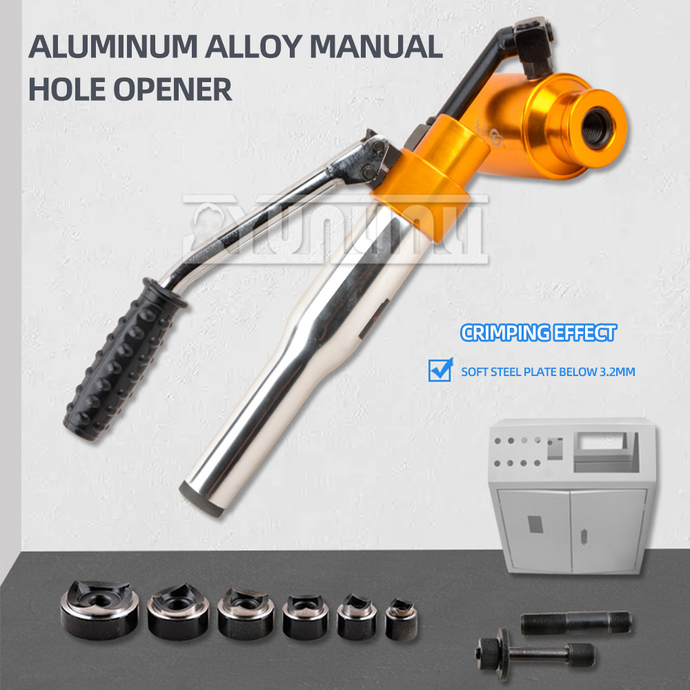 Hydraulic Knockout Punch Set - Perforadora de agujeros hidráulica de 100KN,