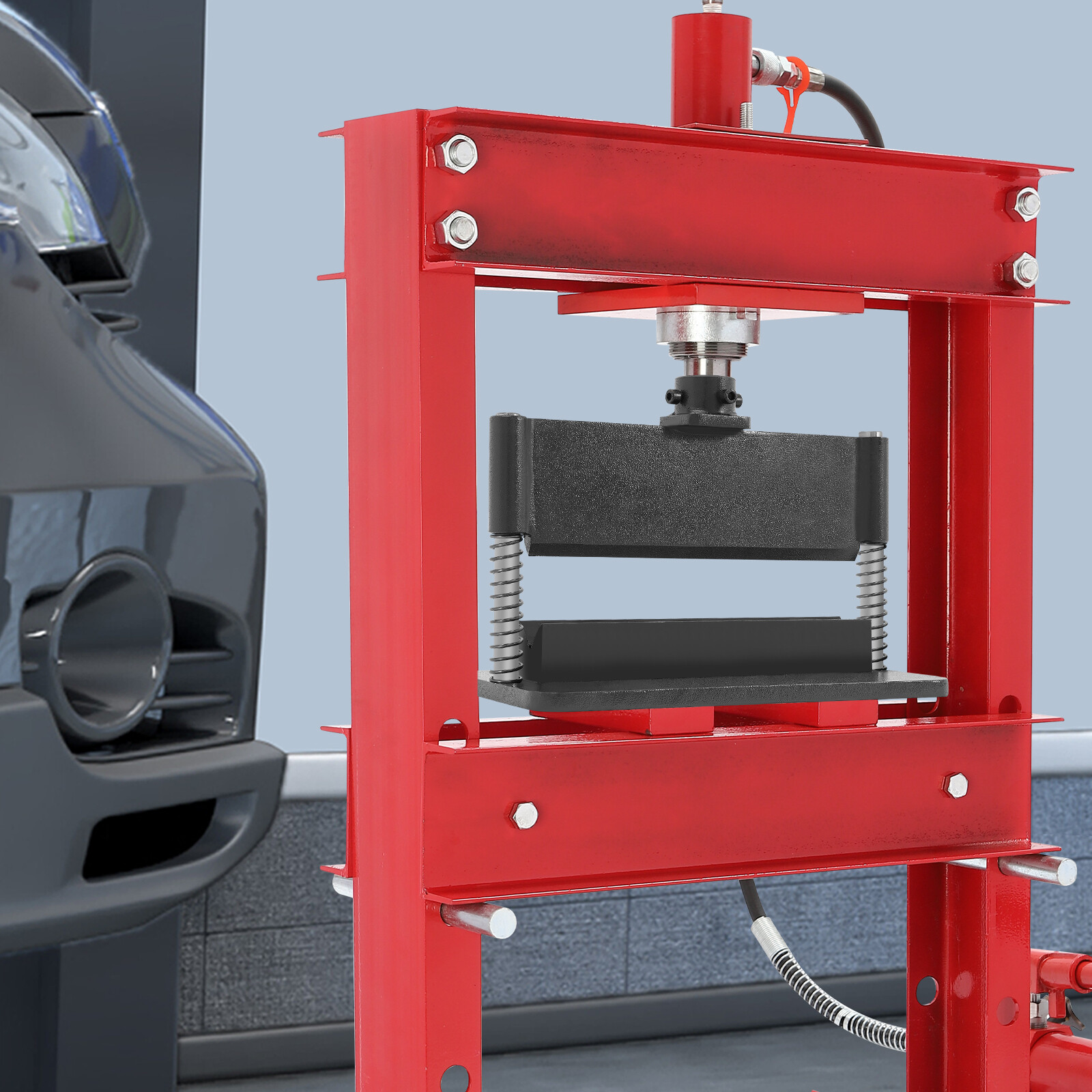 Manual Hydraulic Press 12 Ton - 45 # Accesorio de Freno de