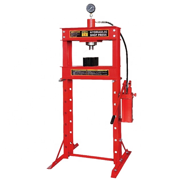 Hydraulic Press 20 Ton Shop Press - Prensa hidráulica separada INT-20TS con manómetro,