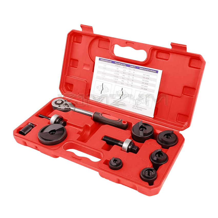 Hydraulic Knockout Punch Set - Kit de perforación manual CC-60 para