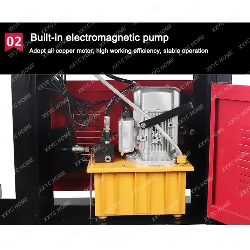 Hydraulic Busbar Punch Machine - Para DHY-200 máquina de procesamiento 3