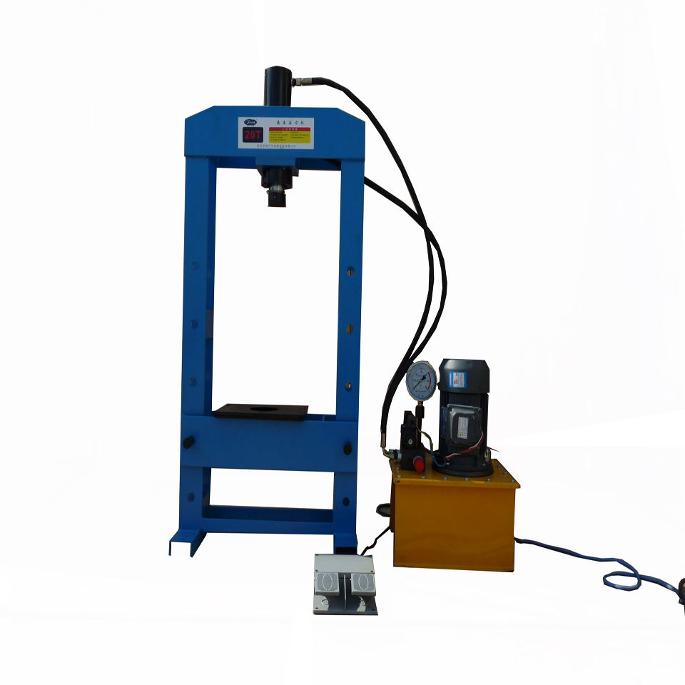 Prensa Hidráulica Eléctrica de - Hydraulic Press 20 Ton Shop Press reseña y precio