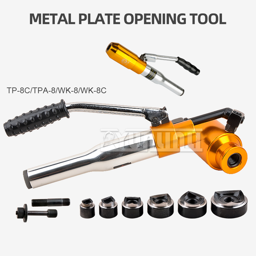 Perforadora de agujeros hidráu - Hydraulic Knockout Punch Set reseña y precio