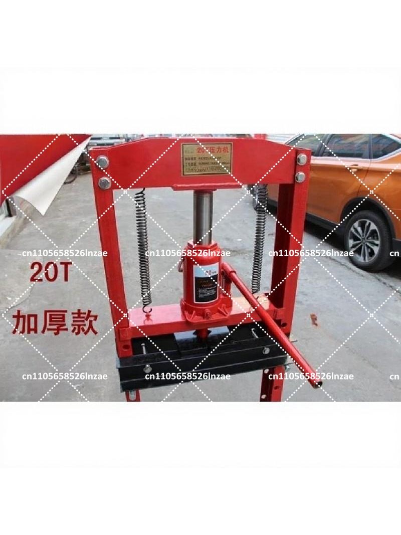 Prensa Hidráulica Manual de 20 - Hydraulic Press 20 Ton Shop Press reseña y precio