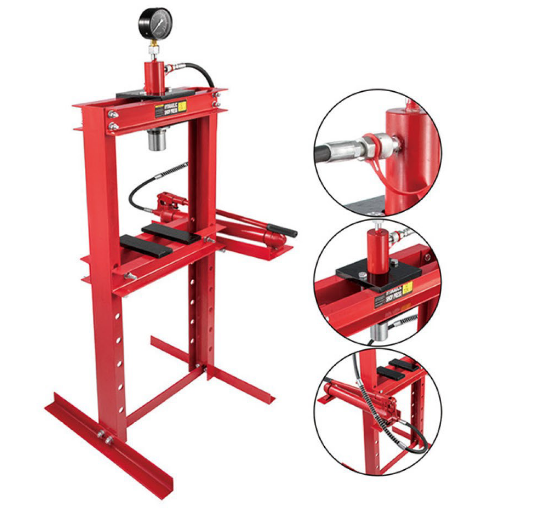Prensa Hidráulica Manual para  - Manual Hydraulic Press 12 Ton reseña y precio