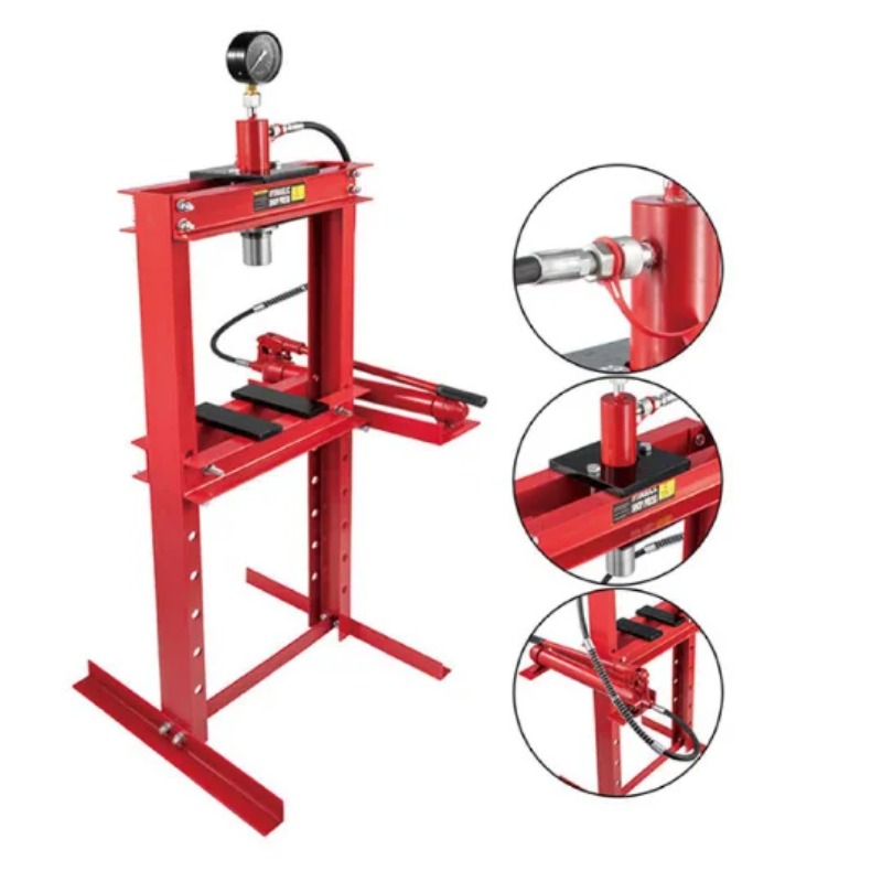 Garaje usando peso neto 28KG d - Manual Hydraulic Press 12 Ton reseña y precio
