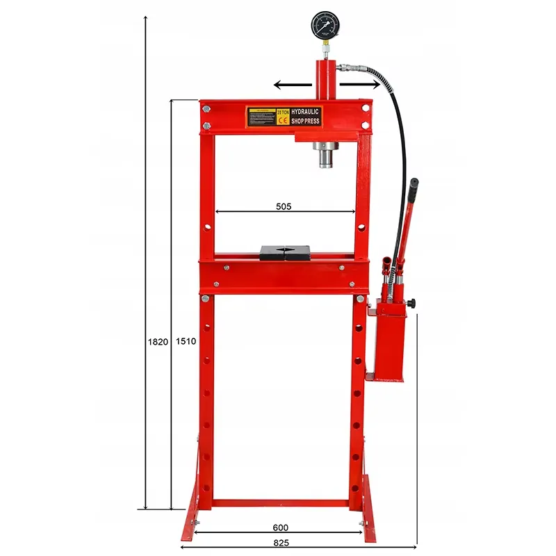 Prensa Hidráulica de Doble Pis - Hydraulic Press 20 Ton Shop Press reseña y precio