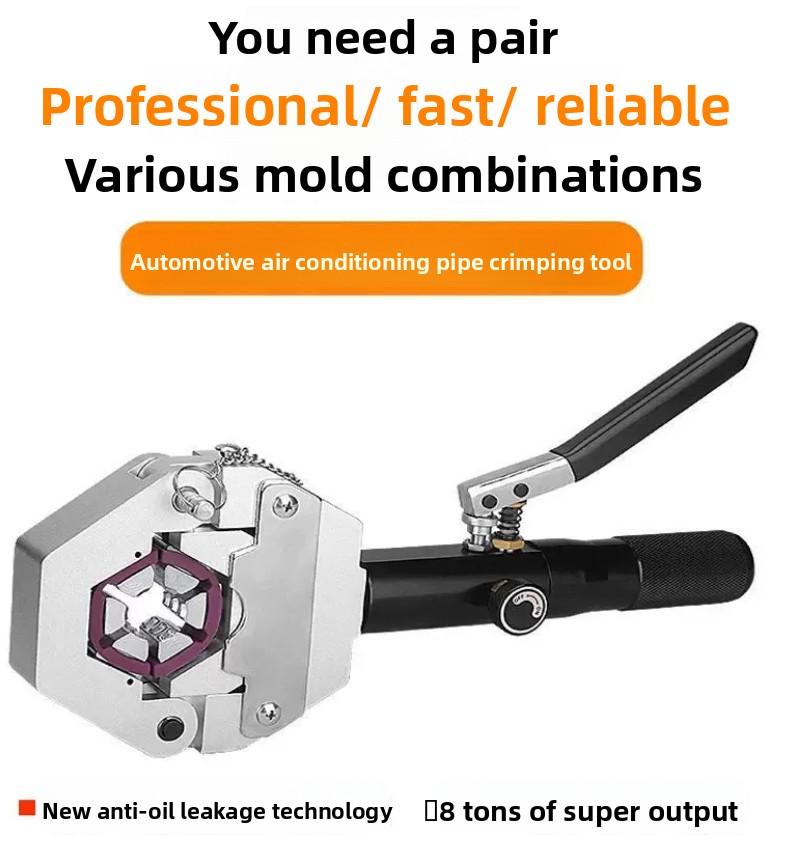 Herramienta Manual Hidráulica  - Hydraulic Hose Crimper Machine reseña y precio