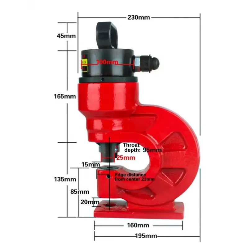 Punzonadora Hidráulica para Ac - Hydraulic Busbar Punch Machine reseña y precio