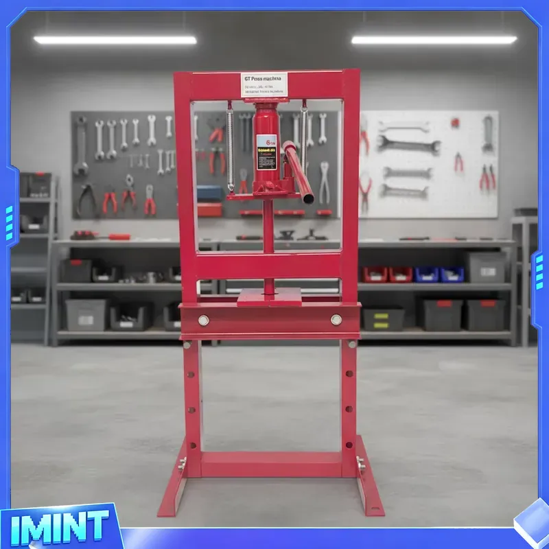 Prensa Hidráulica Manual de Ta - Hydraulic Press 20 Ton Shop Press reseña y precio