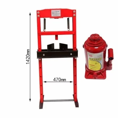 Prensa hidráulica de taller de - Hydraulic Press 20 Ton Shop Press reseña y precio