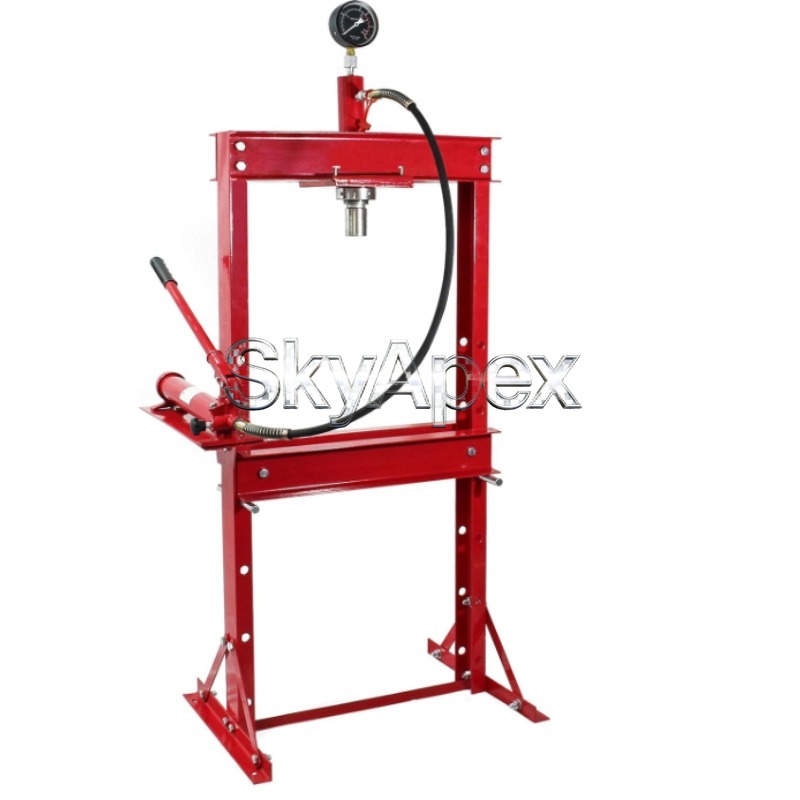 Prensa Hidráulica de Taller de - Hydraulic Press 20 Ton Shop Press reseña y precio