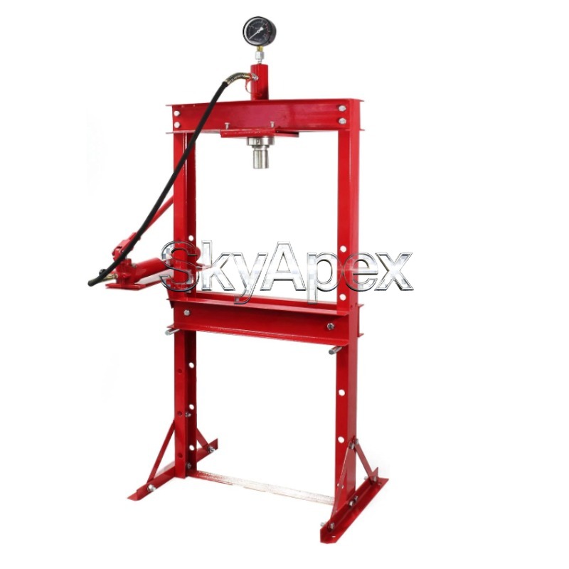 Prensa Hidráulica de Taller de - Hydraulic Press 20 Ton Shop Press reseña y precio