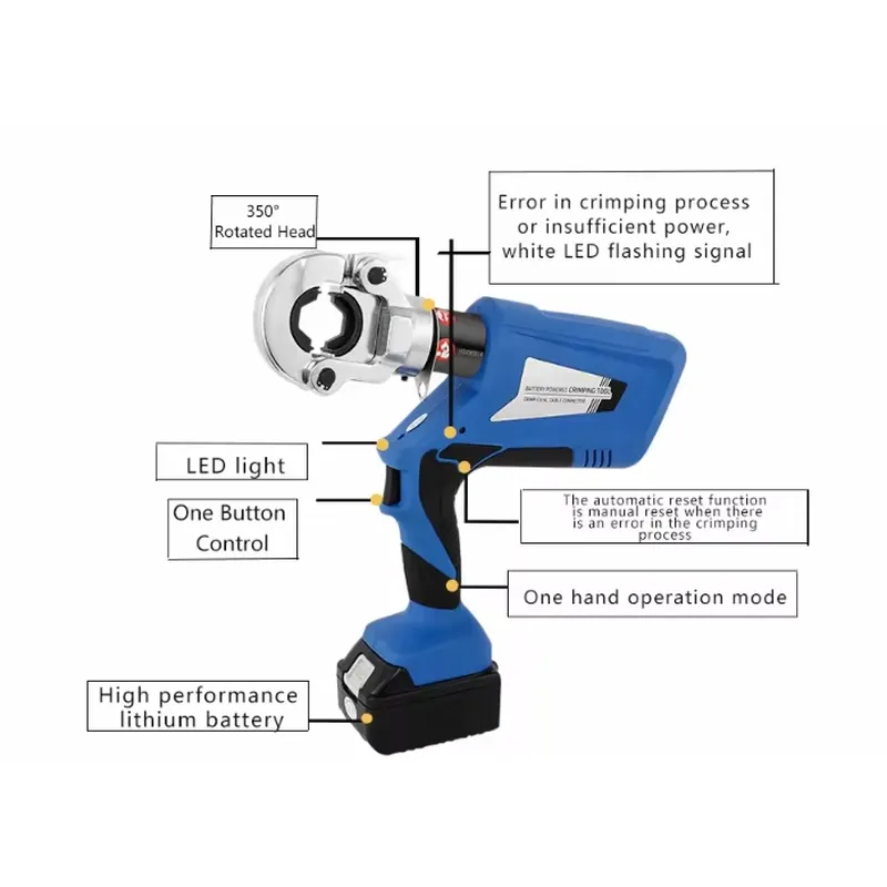 Herramienta de Prensado de Cab - Electric Hydraulic Crimping Tool 300Mm2 reseña y precio