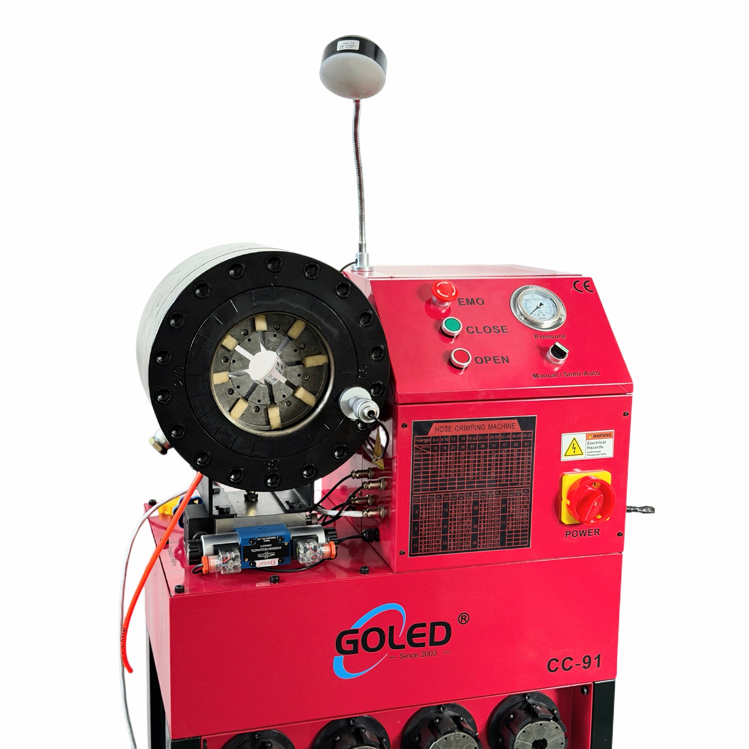 CC-91 Nueva Prensa Hidráulica  - Hydraulic Hose Crimper 2 Inch reseña y precio