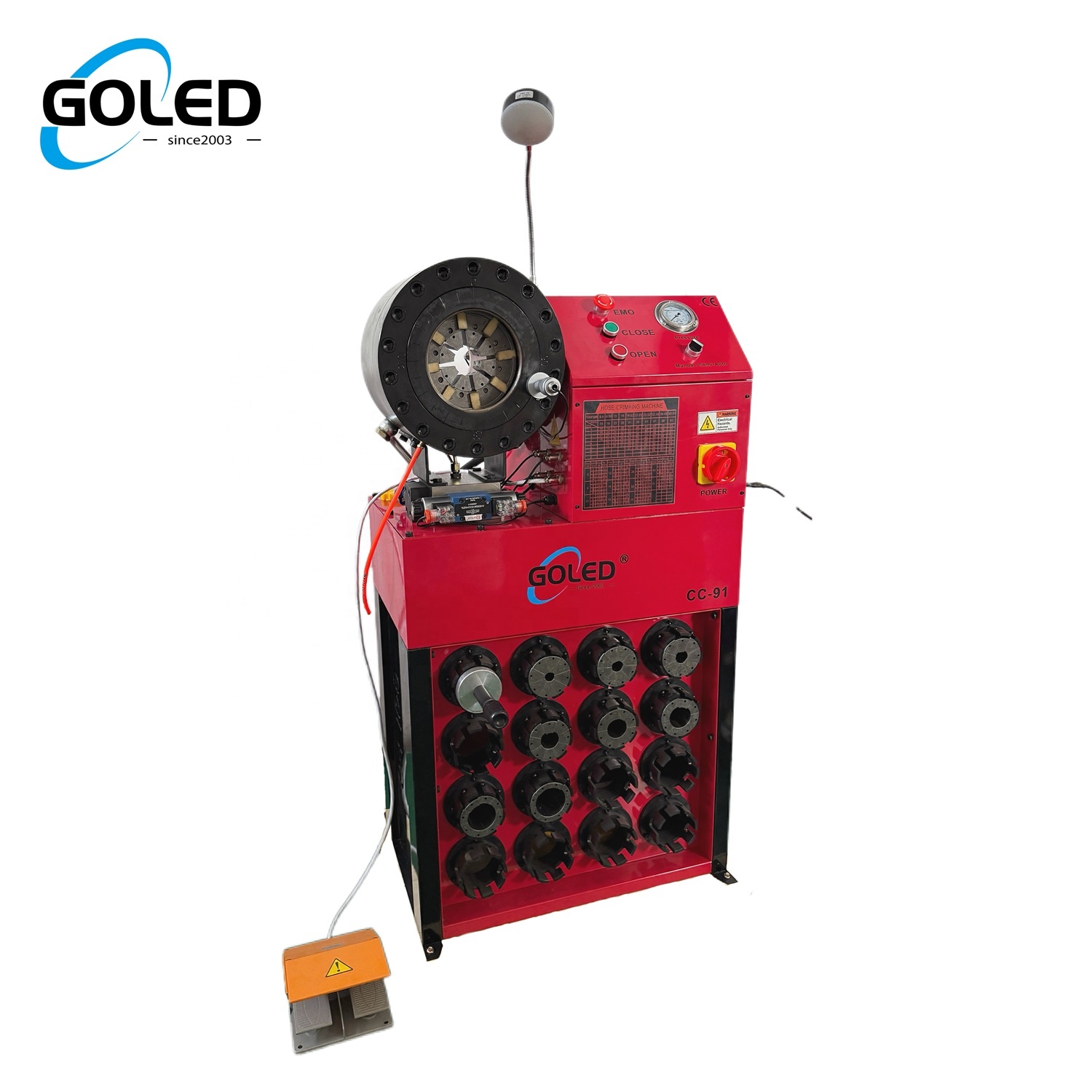 CC-91 Nueva Prensa Hidráulica  - Hydraulic Hose Crimper 2 Inch reseña y precio