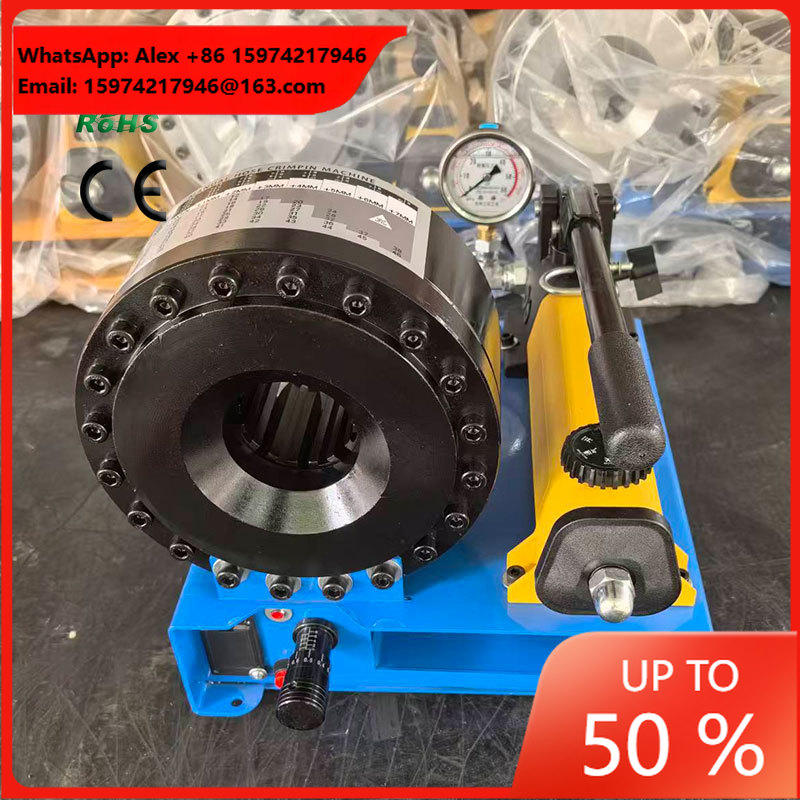 Máquina de engarzado manual po - Hydraulic Hose Crimper Machine reseña y precio