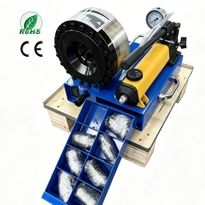 Máquina de engarzado manual po - Hydraulic Hose Crimper Machine reseña y precio