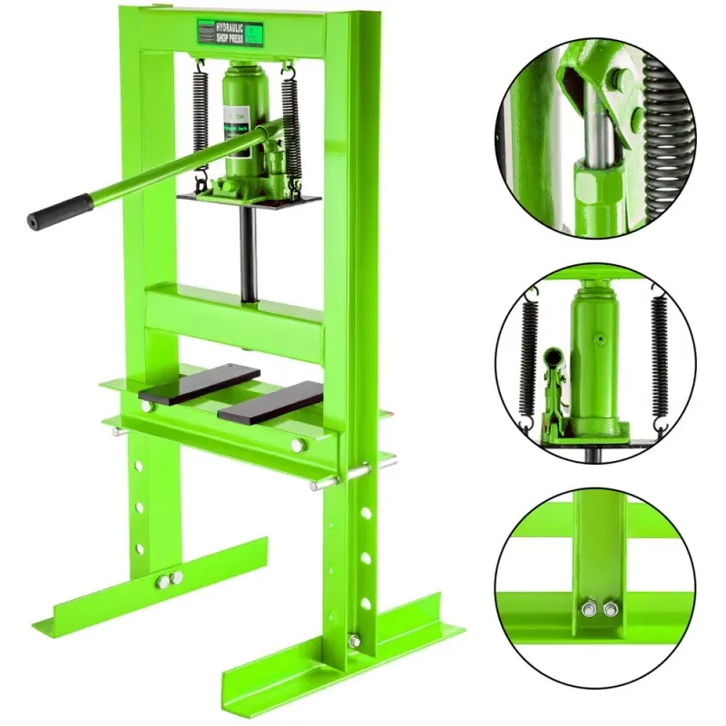 Prensa Hidráulica Manual para  - Hydraulic Press 20 Ton Shop Press reseña y precio