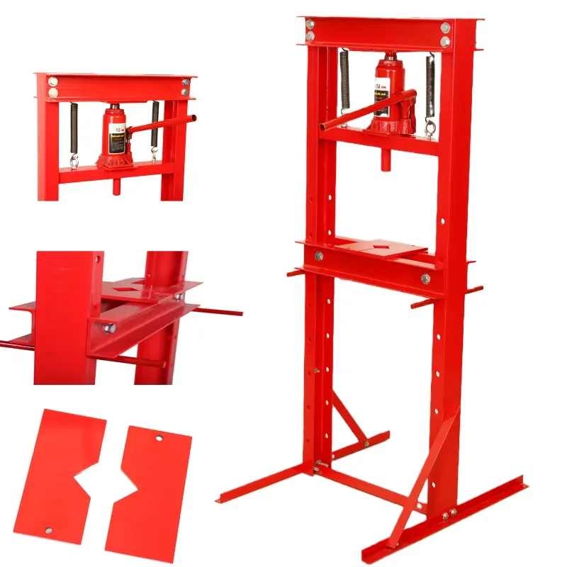 Prensa Hidráulica de Taller de - Hydraulic Press 20 Ton Shop Press reseña y precio