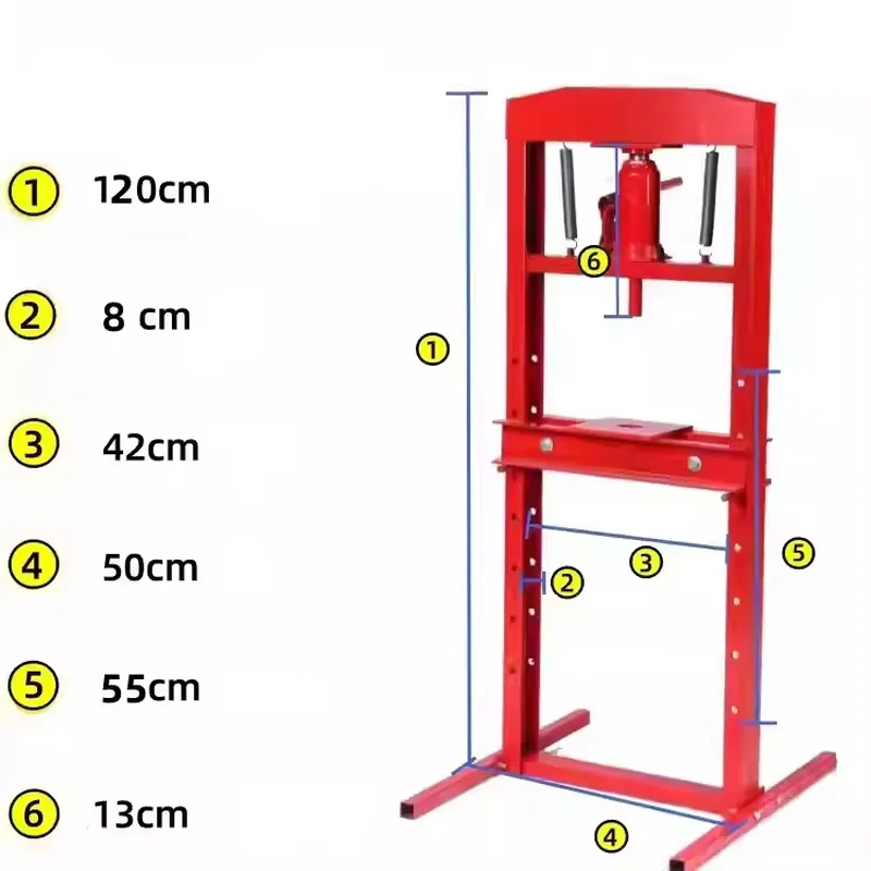 Prensa Hidráulica de Taller de - Hydraulic Press 20 Ton Shop Press reseña y precio