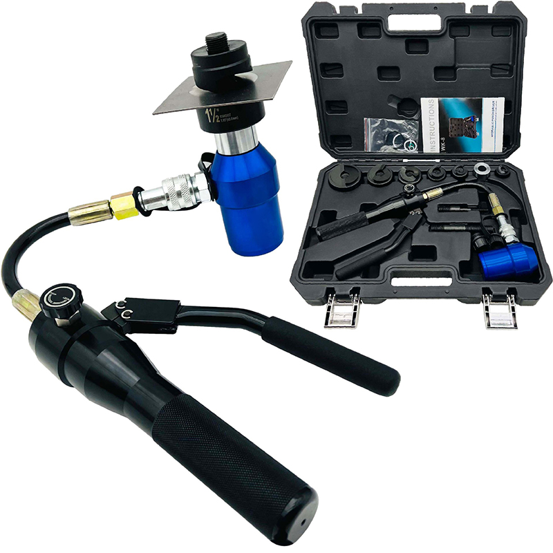 360 °   Kit de punzones hidráu - Hydraulic Knockout Punch Set reseña y precio