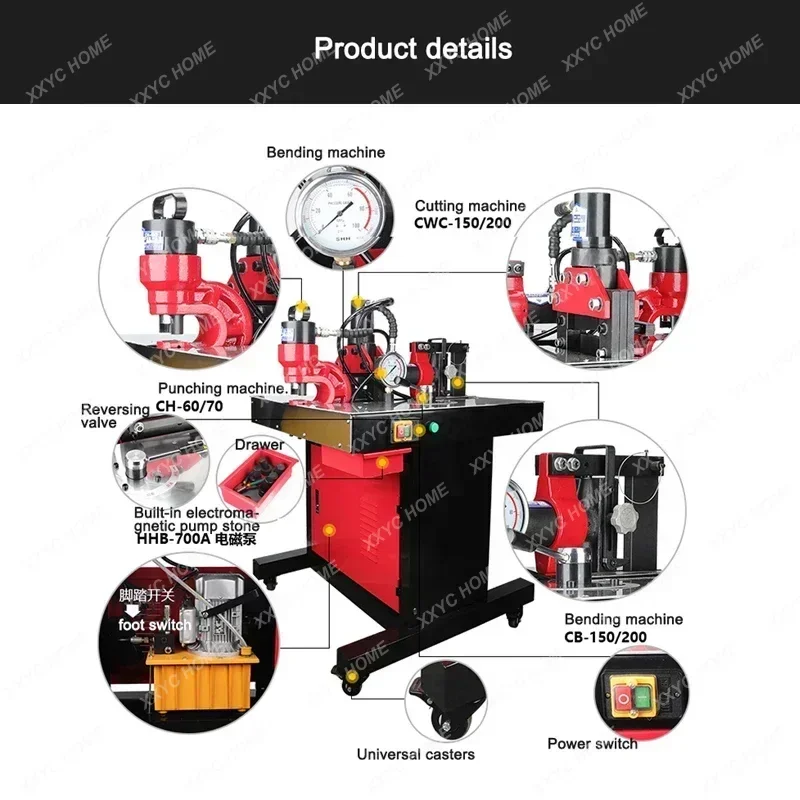 Para DHY-200 máquina de proces - Hydraulic Busbar Punch Machine reseña y precio