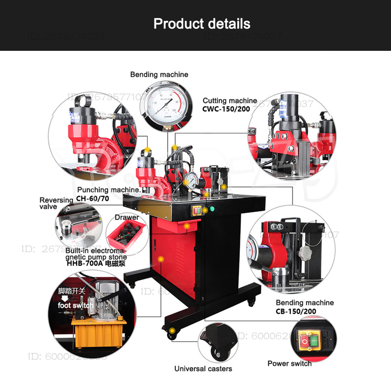 Máquina de Procesamiento 3 en  - Hydraulic Busbar Punch Machine reseña y precio