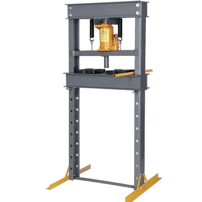 Prensa Hidráulica Ajustable de - Hydraulic Press 20 Ton Shop Press reseña y precio