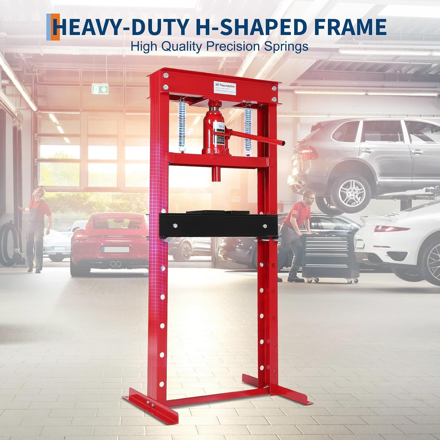 Prensa Hidráulica de Taller Ta - Hydraulic Press 20 Ton Shop Press reseña y precio